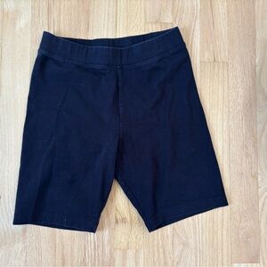 Primary Black Girls' Bike Shorts